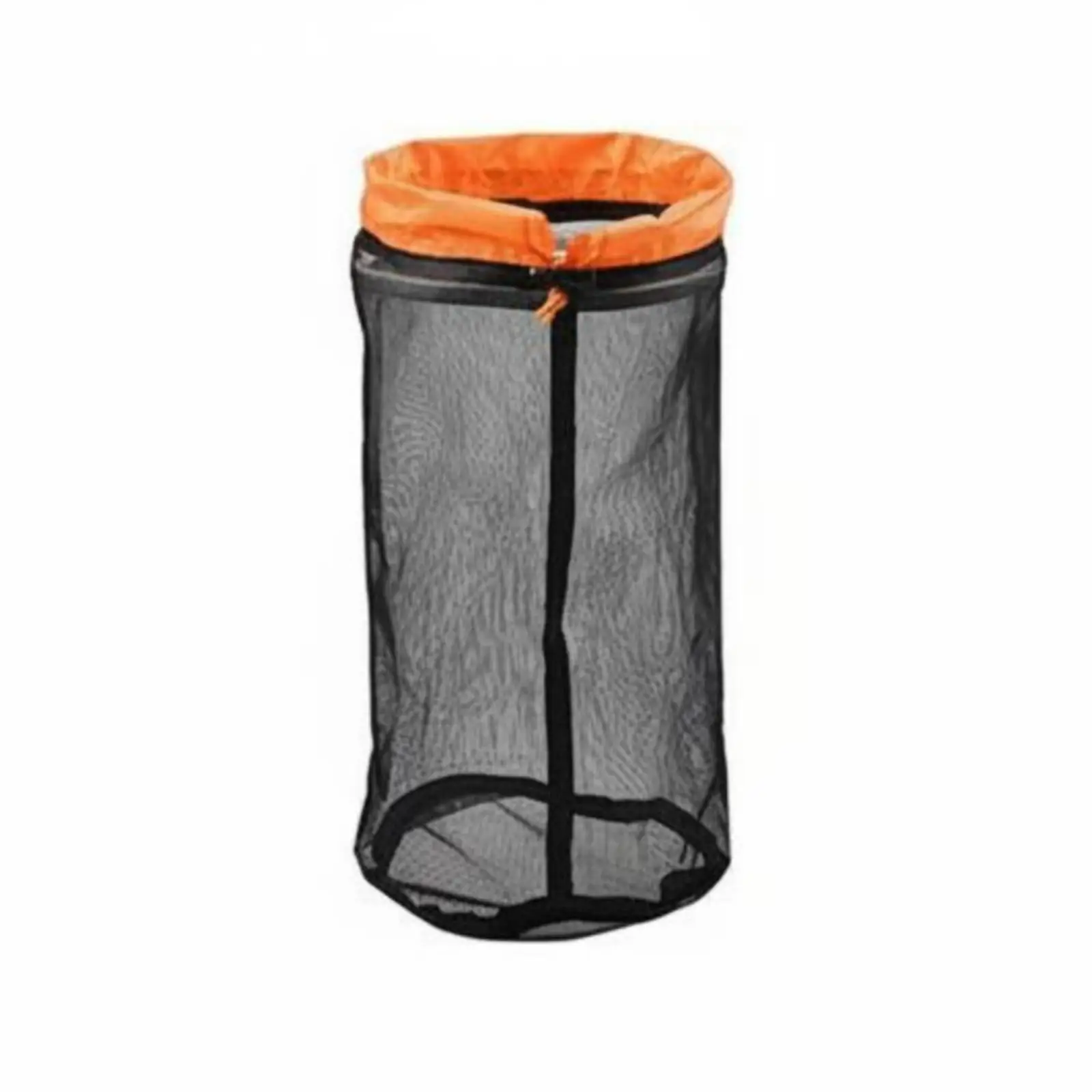 Breathable Mesh Storage Bag with Drawstring for Outdoor Camping Travel Organizer Lightweight Sack for Clothes Gear Accessories