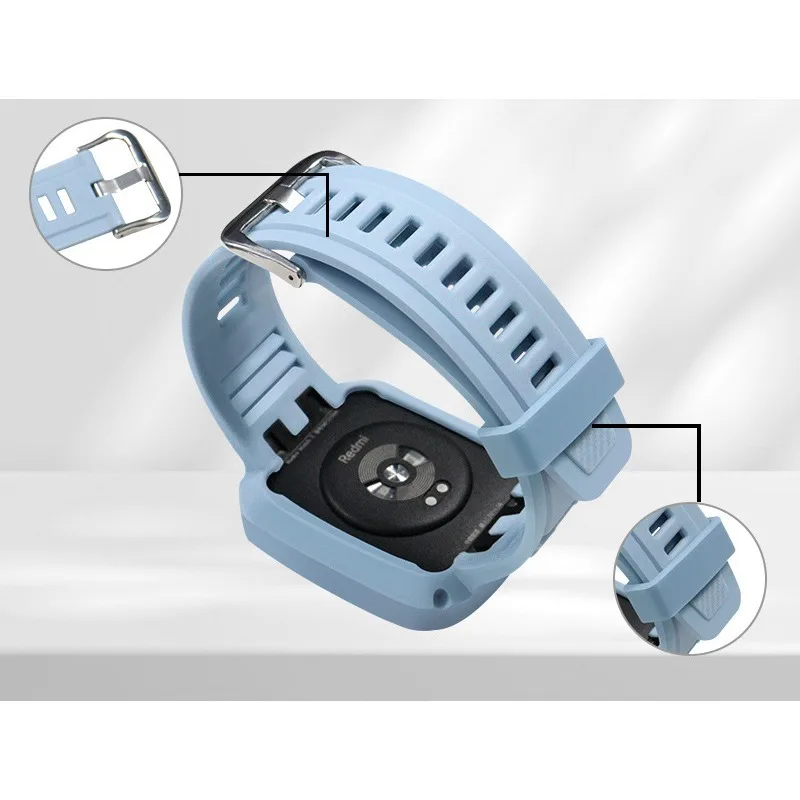 Cinturino in Silicone per Redmi Watch 3 cinturino di ricambio per cintura morbida Smartwatch per Redmi Watch 3 Correa accessori per bracciali