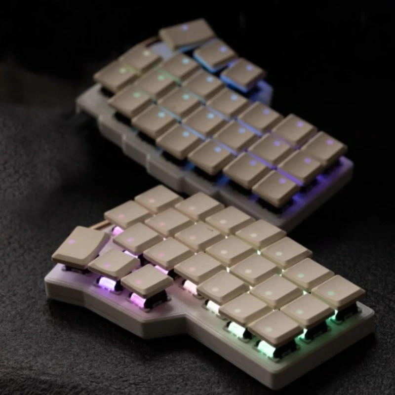 Taihao Uninscribed Low Switch Theme Keycaps Set PBT Custom Original Handmade Keycaps Split Keyboard for MX Switch/Choc V1 Switch