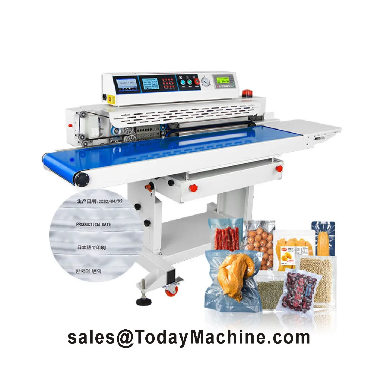Desktop Band Sealer Durable Energy Saving Customizable Automatic High-Accuracy Sealing Machine Bags Paper Food