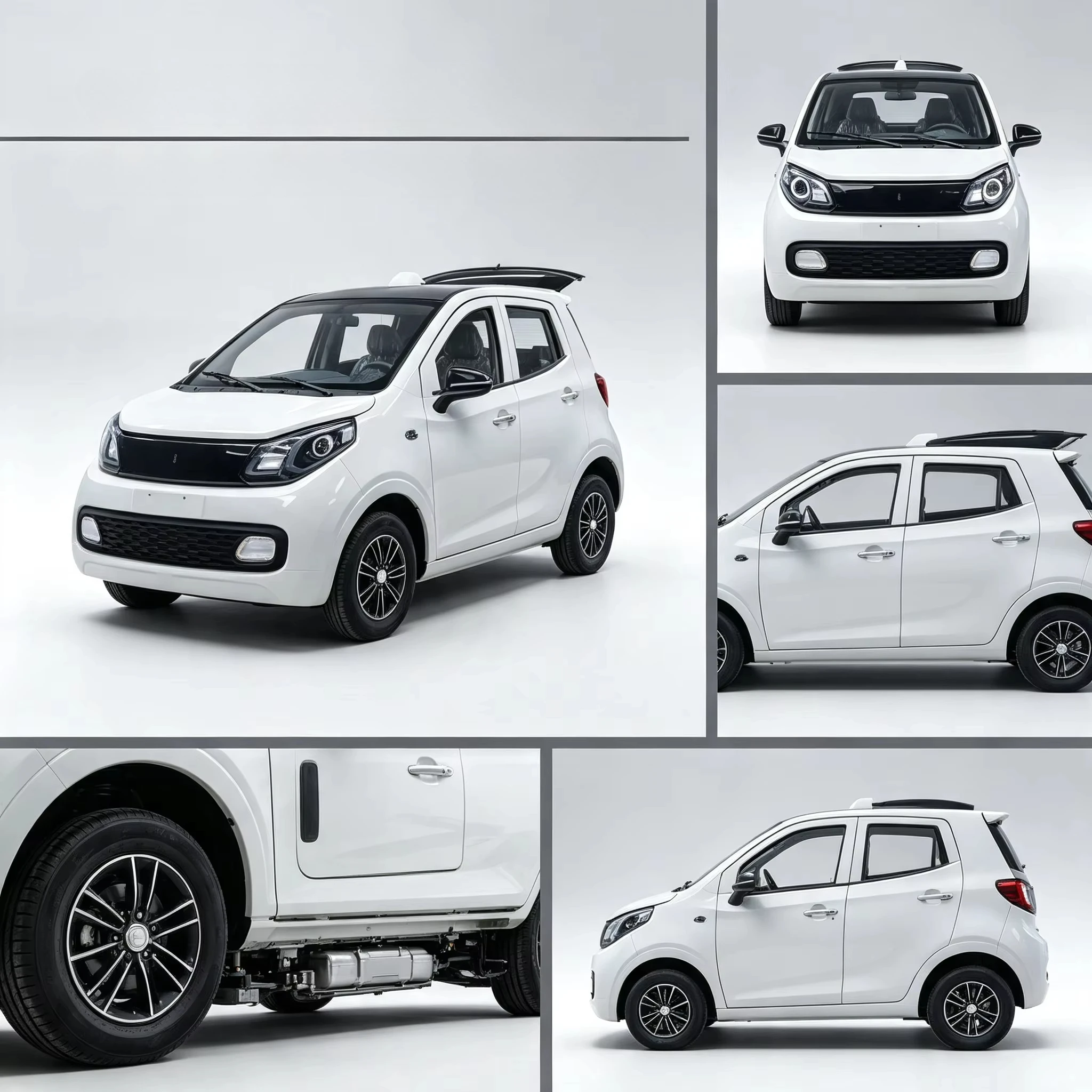 TC Compact electric four-wheeler low-speed electric vehicle closed new energy electric vehicle suitable for the elderly travel a