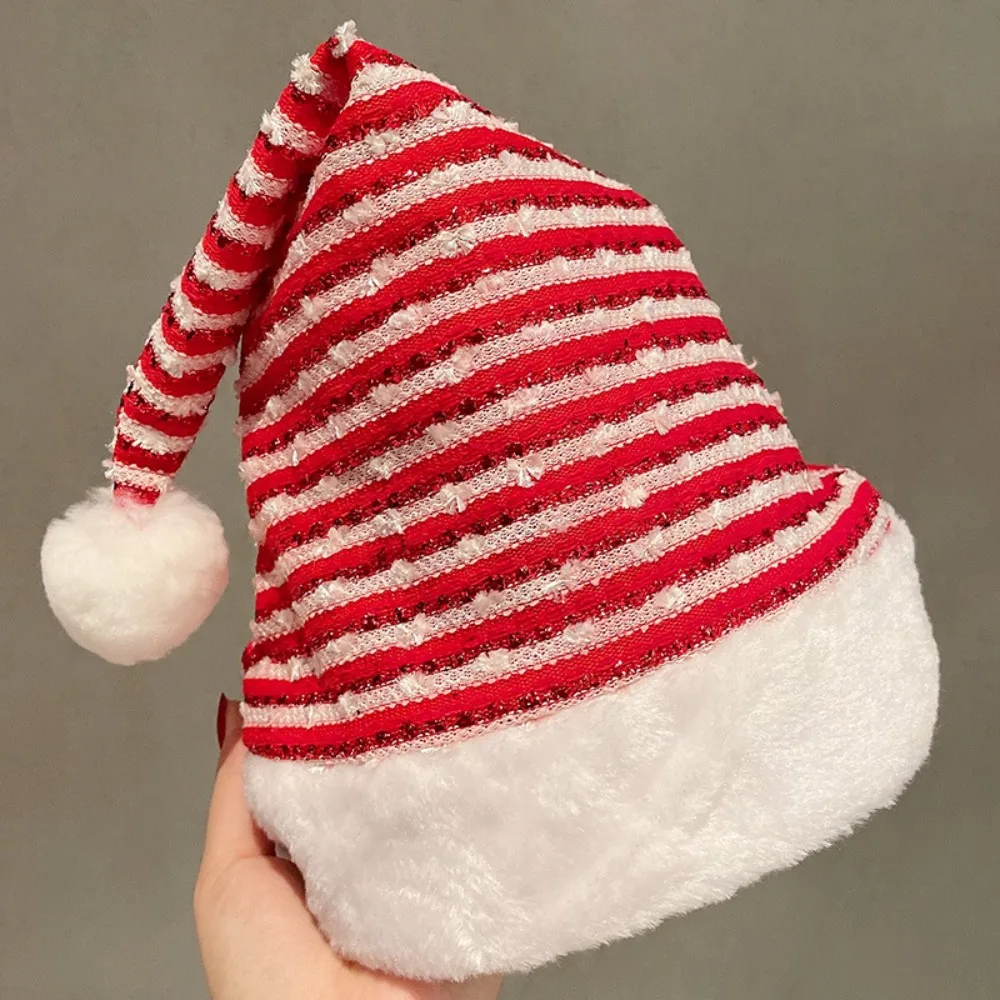 Kawaii Cute Originality Cartoon Plush Santa Claus Antler Snowman Elk Girl Party Decoration Hat Christmas Gift