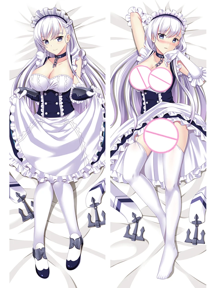 

Dakimakura Anime Belfast Double-sided Pillow Cover Print Life-size body pillows cover Adult pillowcase 2024