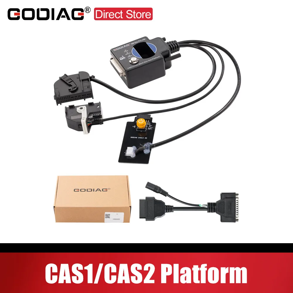 

GODIAG for BMW CAS1/CAS2 Mech-Key Test Platform Detect CAS & Key Synchronization Solder-free Matching CAS Data Read