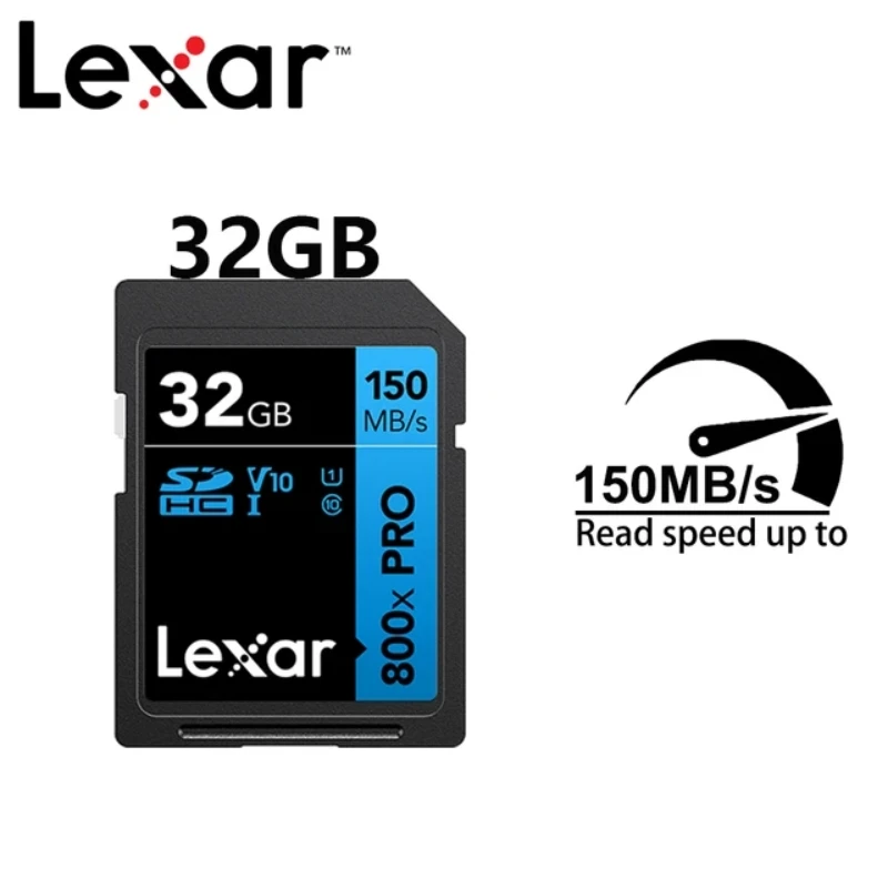 Lexar SD Card Flash Memory Card 32GB  U1 64GB 128GB 256GB U3 4K V30 Card SD Microsd SD Cards for Computer Digital Product Camera