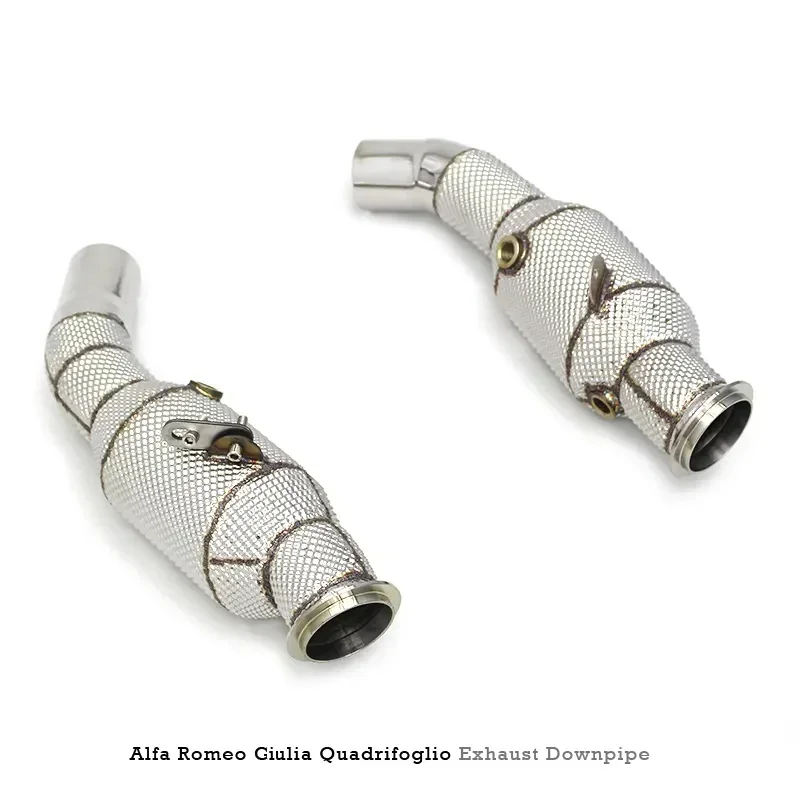 Tubo de Escape para ALFA ROMEO Giulia Quadrifoglio, High Flow Pipes, Downpipe