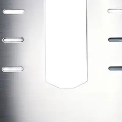 Stainless Steel Cavitation Plate for For outboard Motor Applications Featuring Drill-Free Clamping Mount Design