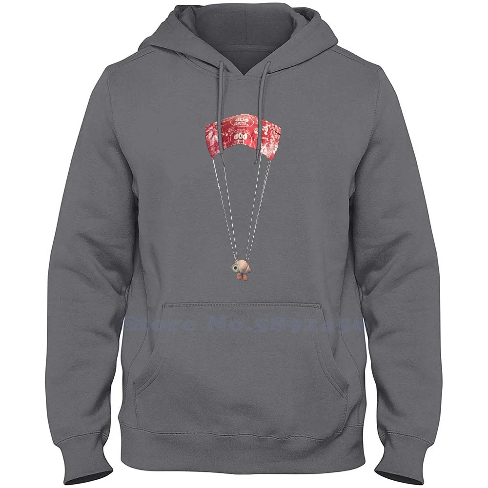 Shell With Shoes Parachuting ( Blue ) Fashion 100% cotton Hoodies High-Quality Sweatshirt