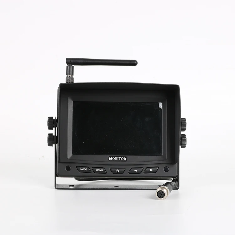 Certificated 5 Inch Wireless Backup Car Backup Reversing Camera Kits for Caravan Trailer Van