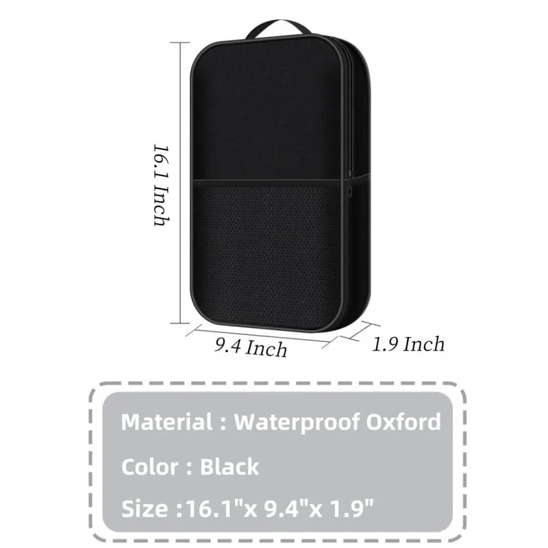 بيكو مضرب حقيبة منظم المحمولة حقيبة ظهر قابلة للطي البوليستر مقاوم للماء الرياضة في الهواء الطلق حمل حقيبة الملحقات حمل