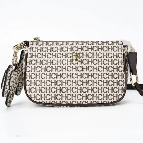 Bolso cruzado elegante y compacto para mujer, bandolera elegante de cien marcas, diseño de letras, con compras