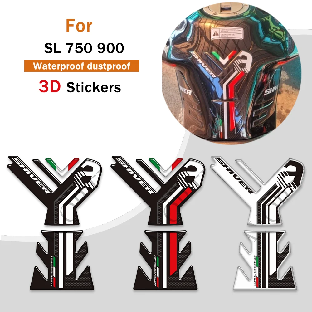 

For Aprilia SL 750 900 Shiver TankPad Motorcycle Stickers DecalsFuel Oil Tank Pad Kit Grips Gas Knee Protector