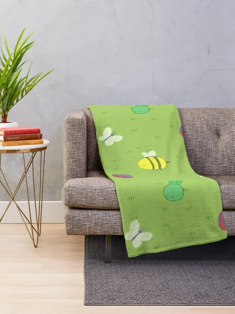 Adventure Time? end credits pattern Throw Blanket Blankets Sofas Of Decoration Winter beds Personalized Gift Blankets