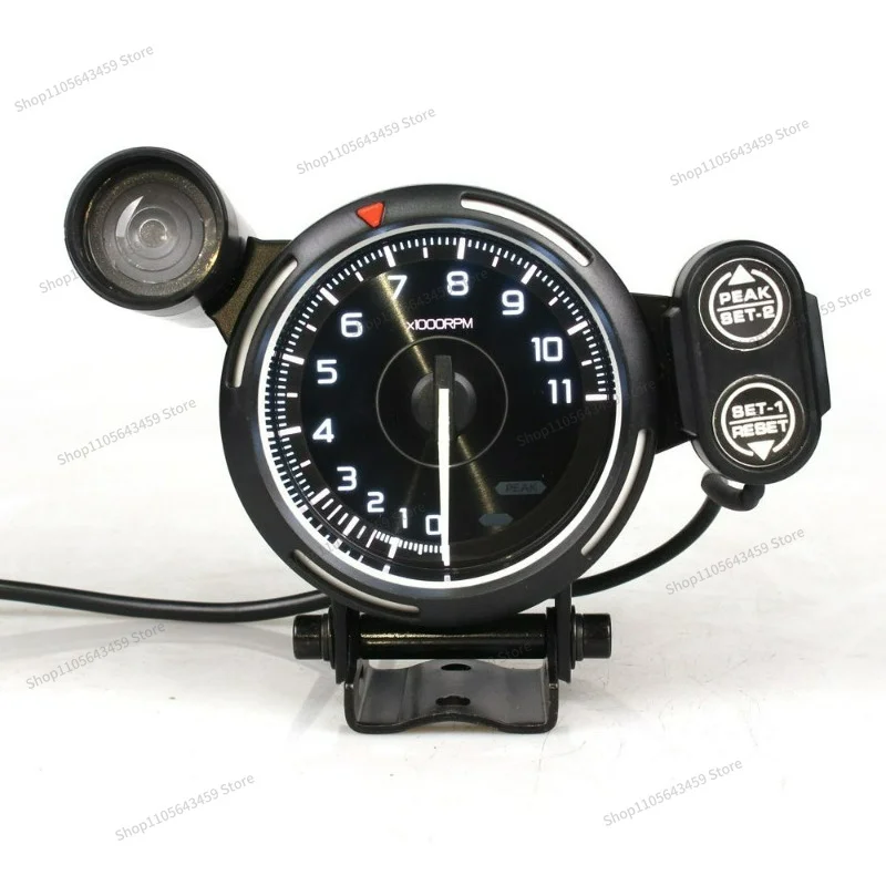 For 3. 75-inch Colorful 0-11000 Tachometer Car Tachometer Motorcycle Tachometer