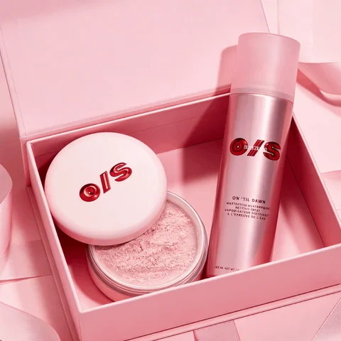 6 Color Setting Powder Matte Lasting Oil Control Hidden Honey Powder Pore Setting Powder&143ml Waterproof Setting Powder Spray