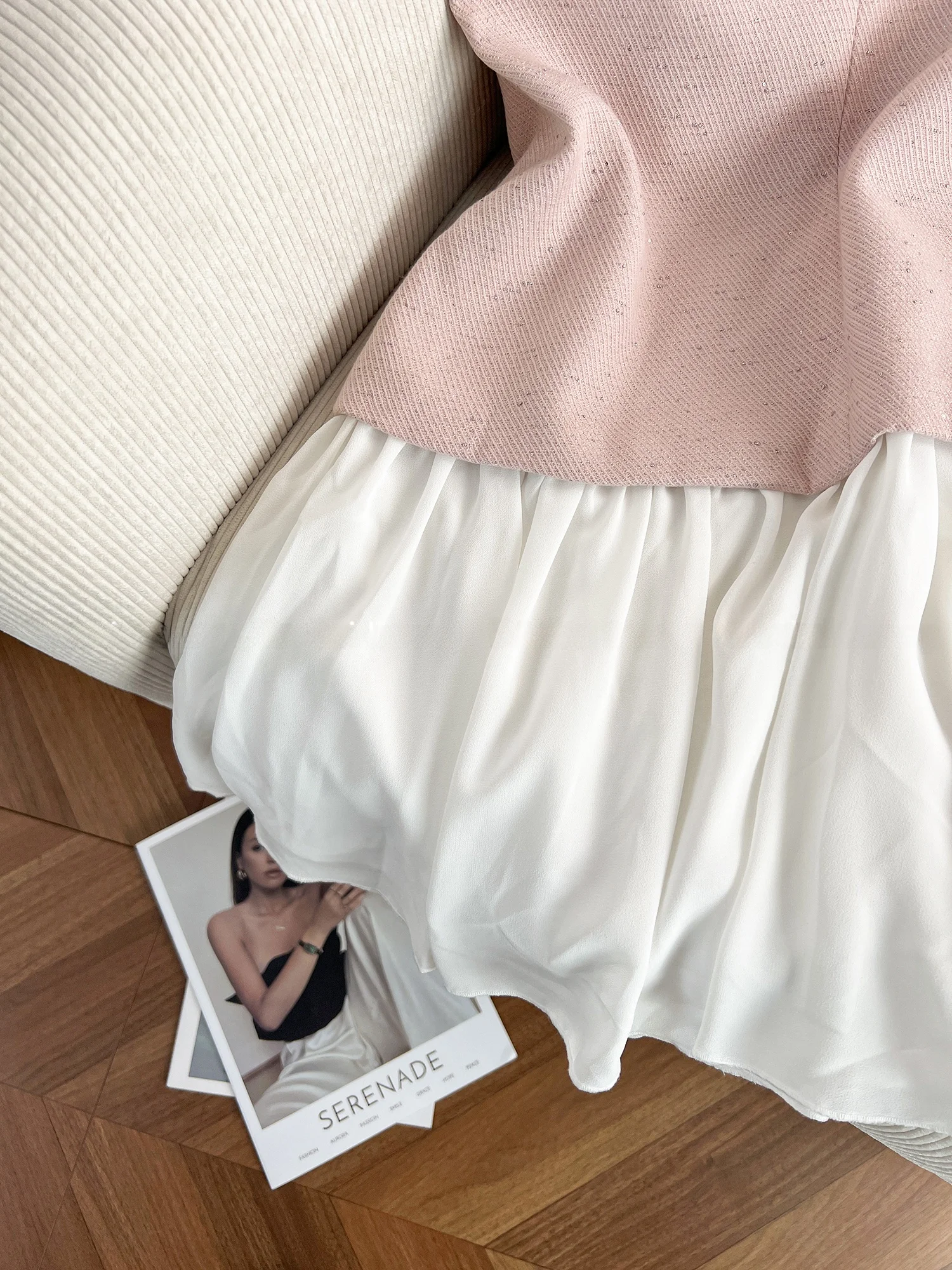 Ele Summer New Sweet Slimming Vest Dr Floral 3D Design Casual A-Line Silhouette V-Ne Zipper Closure Polyester 