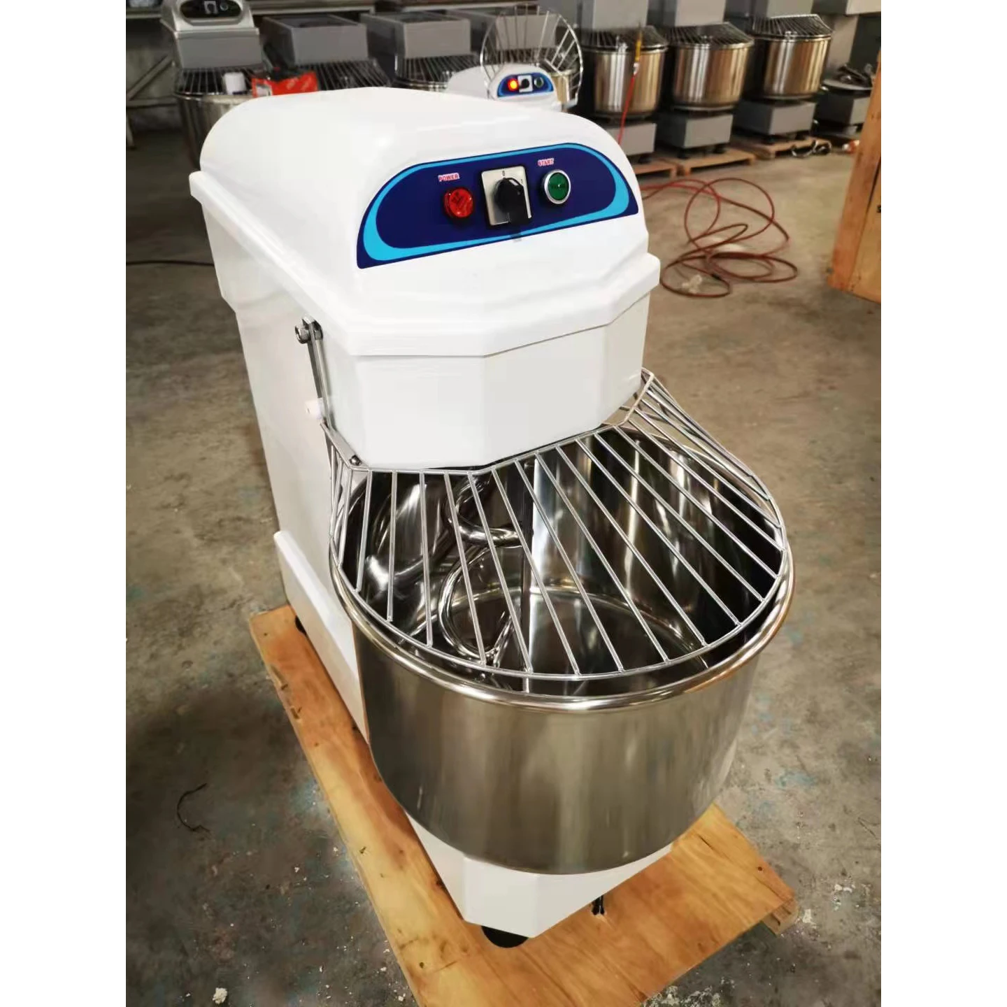 Commercial Heavy Duty Dough Mixer 21L Capacity 8KG Max Dough Mixer