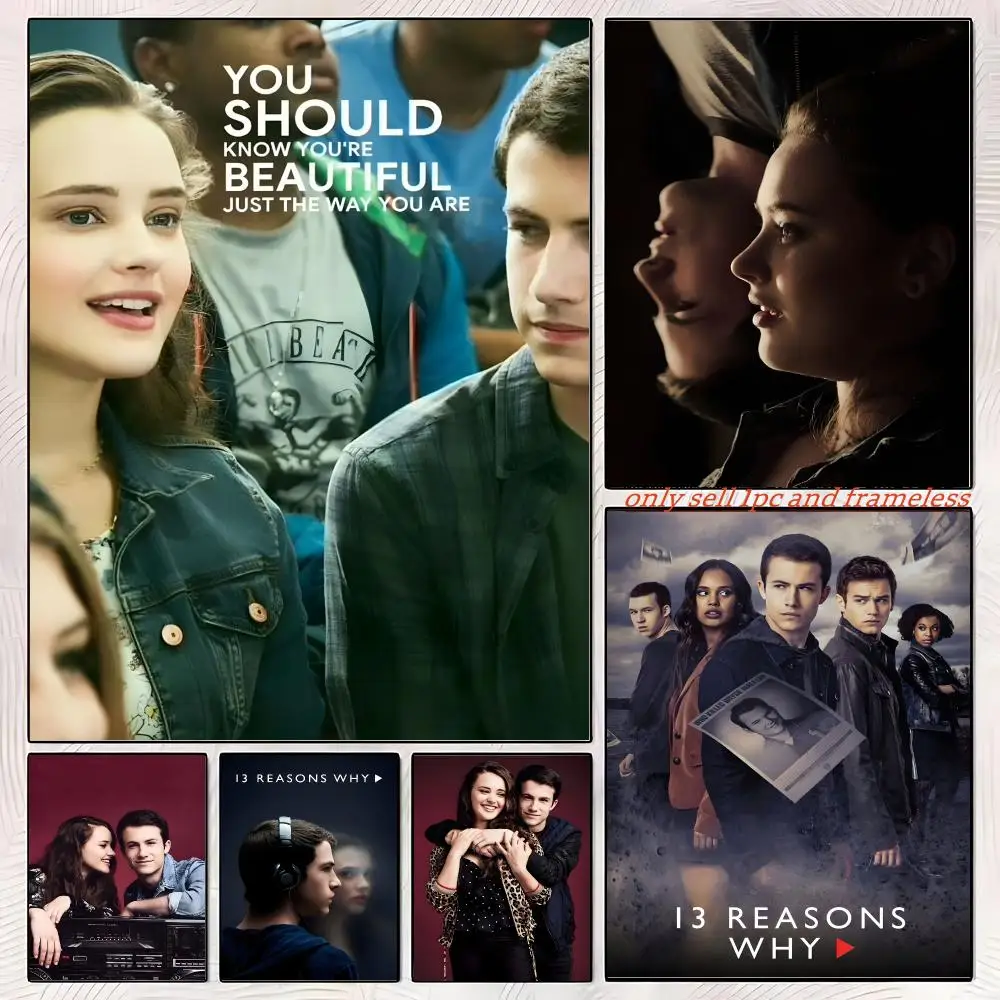 Moive 13 Reasons Why Poster Gift With Prints Home Bedroom Living Room Decoration Promotion And Display
