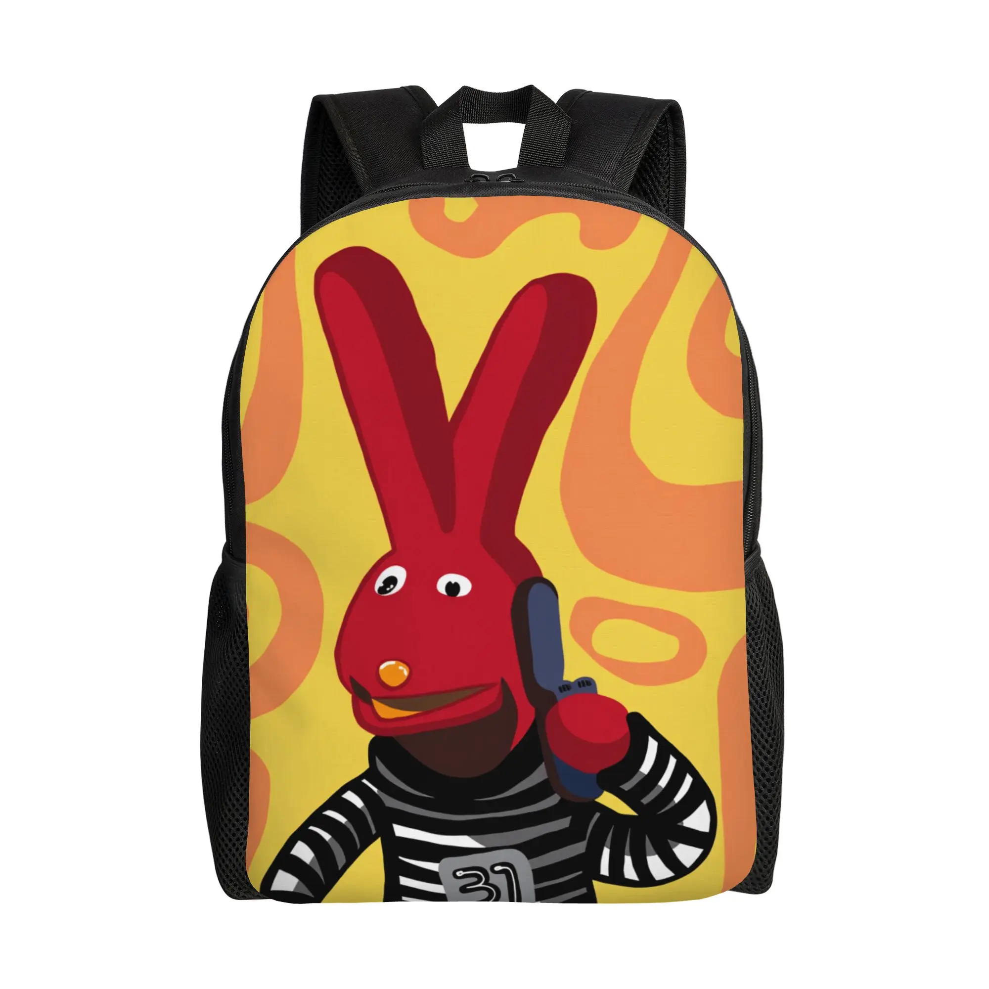 

31 Minutos Rabbit Dancing Backpack Trekking Backpacks Teen Custom Print High School Bags Cute Rucksack