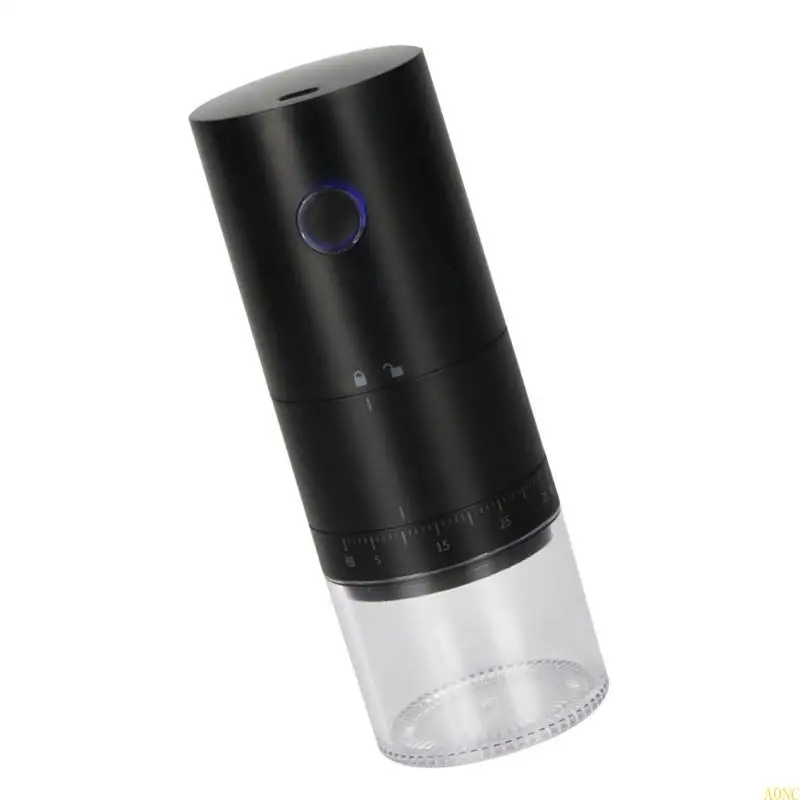 A0NC Electric Coffee Grinder 1500mah recargeable Profession