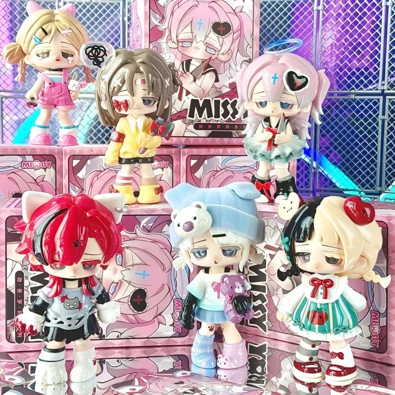 

New Missy Sweet Mourning Lolita Series Blind Box Cute Action Figure Toys Kawaii Anime Figures Dolls Desk Decor Toy Birthday Gift