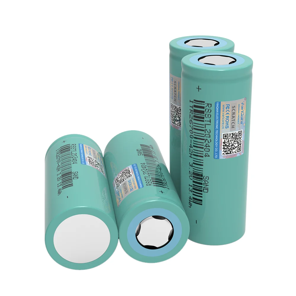 VariCore 3,2 В 26700 4000 мАч LiFePO4 Аккумуляторная батарея 3c разряд diy 24 В 36 В 48 В Электрический трехколесный велосипед Комплект батарей класса A