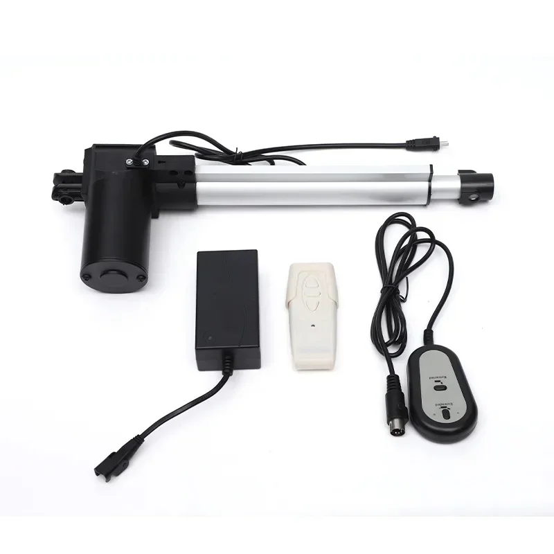 

Electric push rod large thrust 6000N electric cylinder DC brush electric telescopic low noise