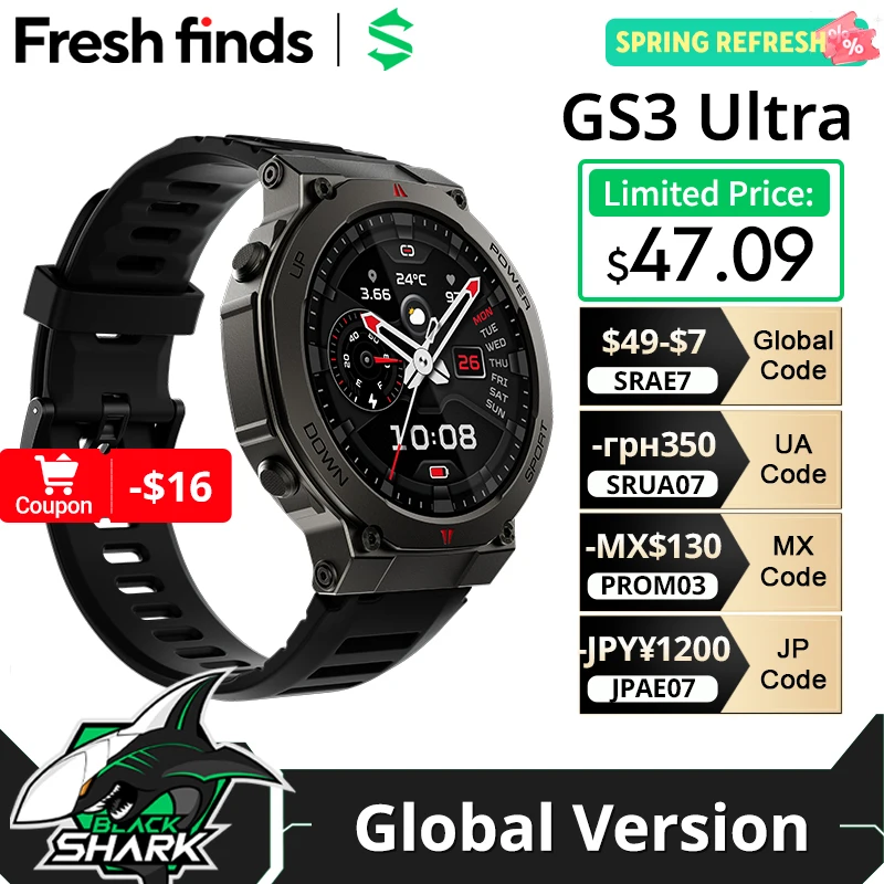 reloj-inteligente-blackshark-gs3-ultra-equipado-con-gps-de-doble-frecuencia-resistencia-al-agua-5atm-e-ip69k-durabilidad-de-grado-militar