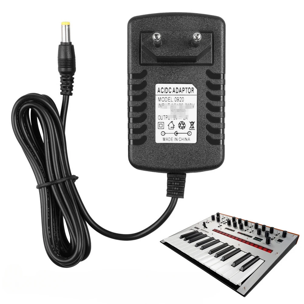 9V AC Digital Keyboard Piano Power Adapter for Korg Monologue KA350  For Keyboard Instrument Accessories