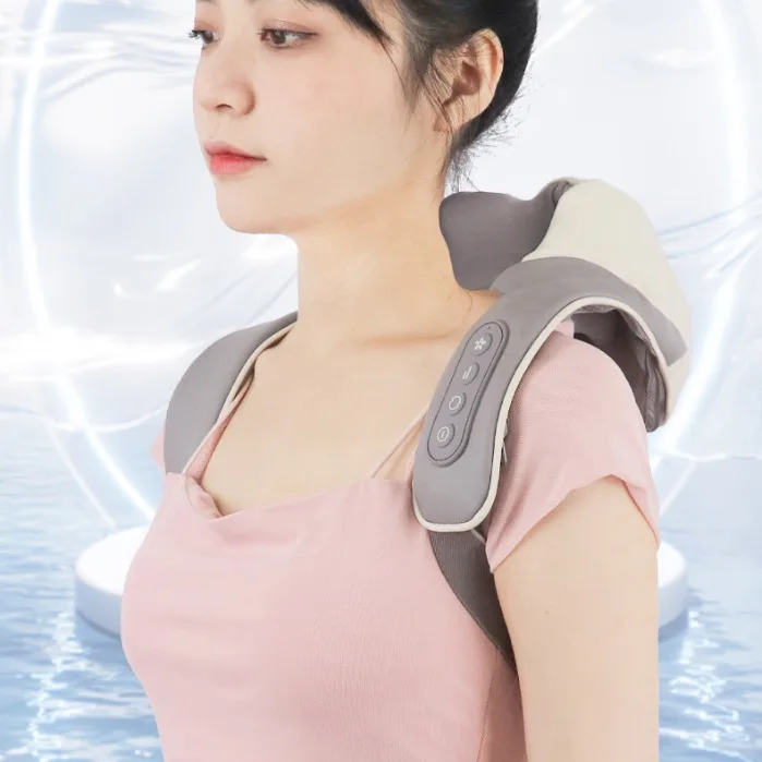 new oblique massager kneading shawl household cervical massager shoulder neck multi-function shoulder neck
