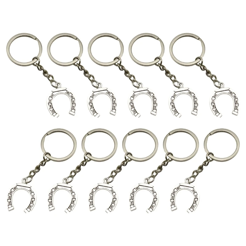 Sturdy Metal Horseshoe Holder for Secure Management with Simple Aesthetic and Corrosion Resistant Finish M76B