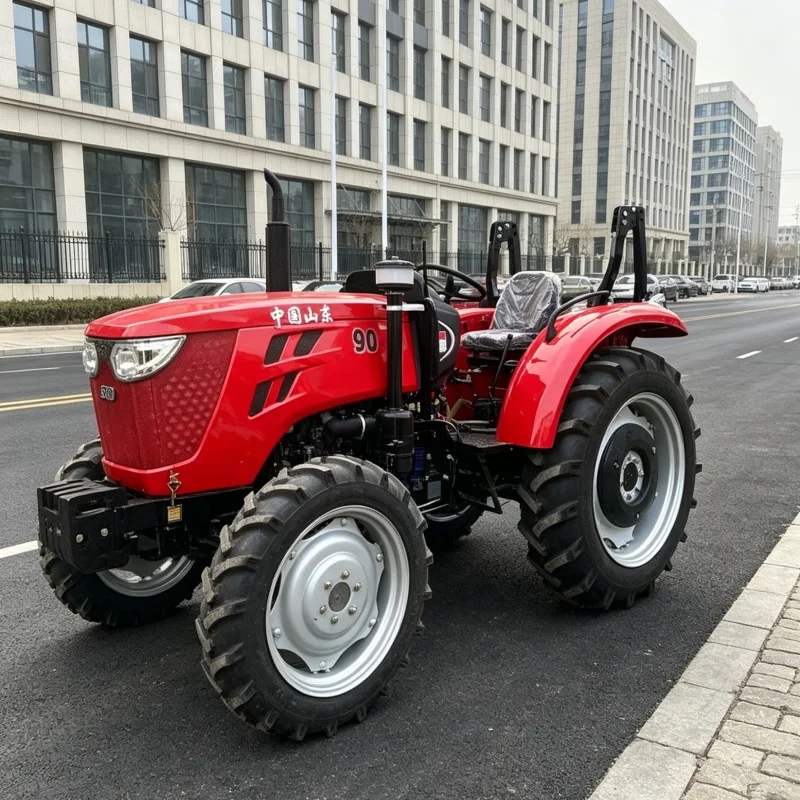 Customized Top 1 Rotary Tiller in the Industry, High-Quality Wheeled Cultivator, Four-Wheel Farm Rotary Tillage Equipment