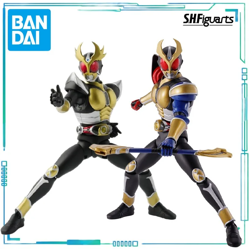 

BANDAI Genuine S. H. Figuarts Series True Bone Carving Kamen Rider Jituo Trinity Form Finished Product Model Collectibles Gift