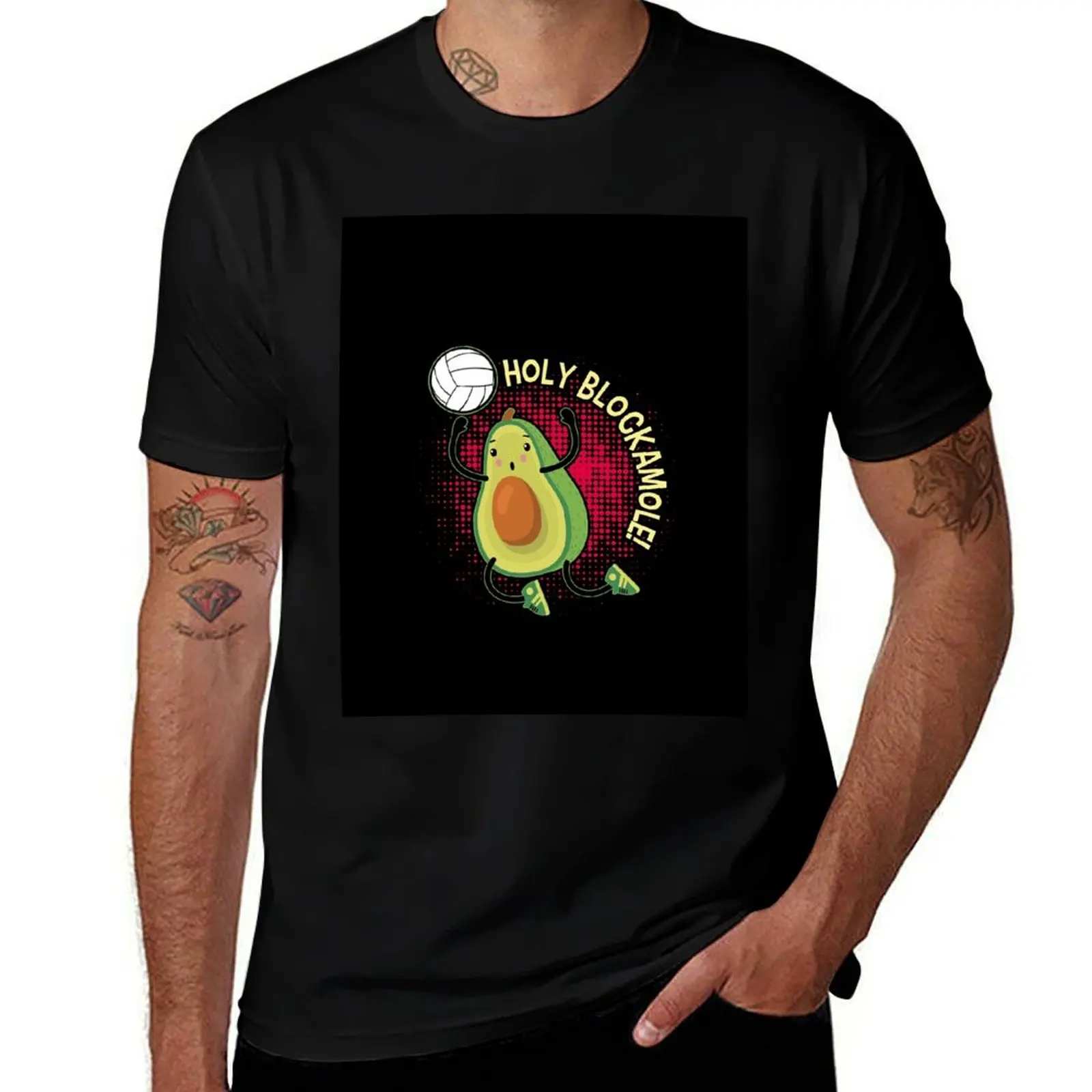 

Holy Blockamole Guacamole Volleyballr Player T-Shirt funny t shirts man man t shirt luxury funny t shirts dark humor T-shirt