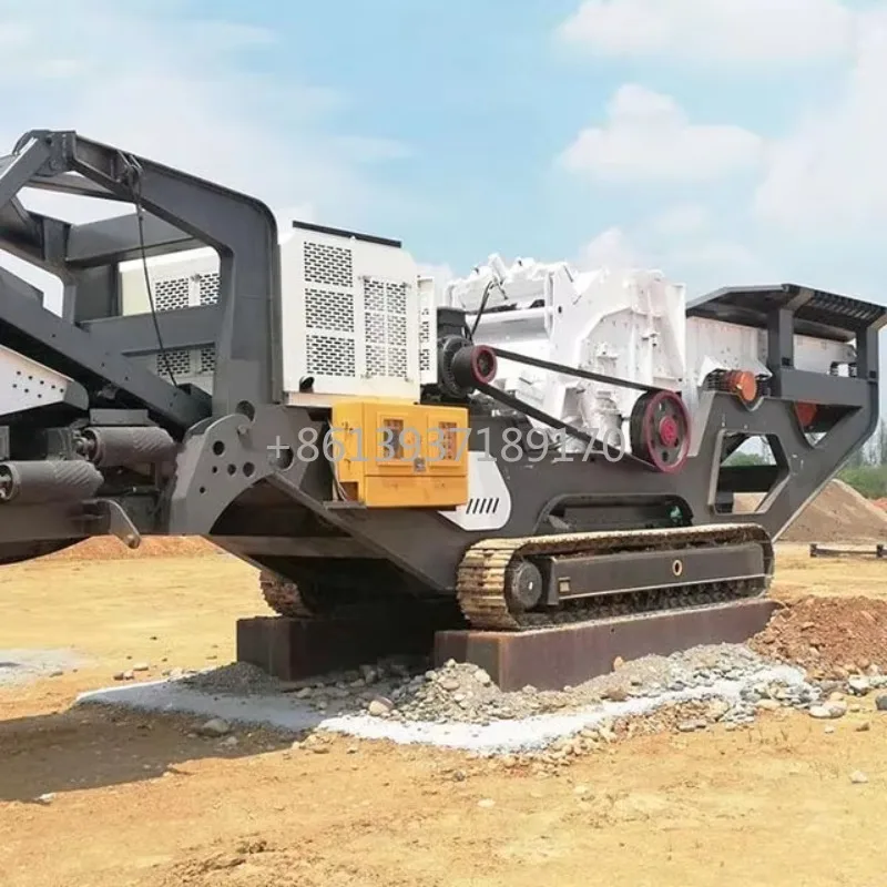 Large Capacity 150 Tph Stone Crusher Plant Mobile Stone Crusher Impact Crusher in China