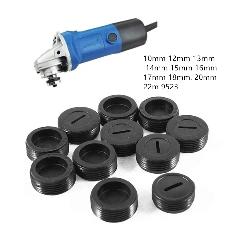 Coperchio del supporto in plastica del cappuccio della spazzola di carbone 12-22mm per accessori per utensili elettrici del motore del supporto della spazzola di carbone della smerigliatrice elettrica del martello