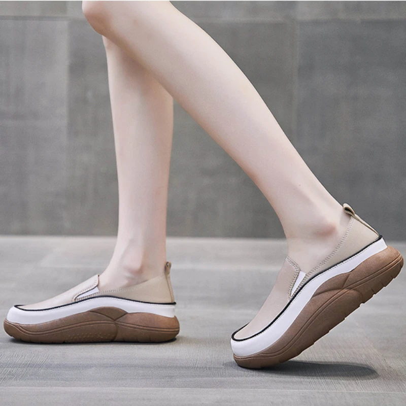 Shoes for Women Novelties Autumn 2022 Fashion Sports Flats Comfortable Walking Footwear Ladies Sneakers Vulcanized Shoes Loafers