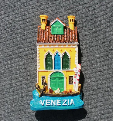 resin refrigerator sticker  italy venezia