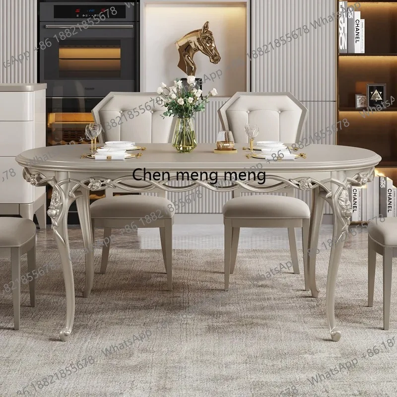 

Luxury Living Room Dining Table Chairs Mid Century Nordic Study Dining Table Restaurant Kitchen Mesas De Jantar