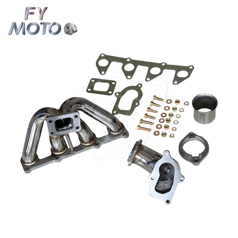 Turbo Exhaust Manifold With T25 Flange For Opel 8V Engine C20NE C20ZE Corsa Astra Calibra Vectra Performance Turbo Upgrade Parts