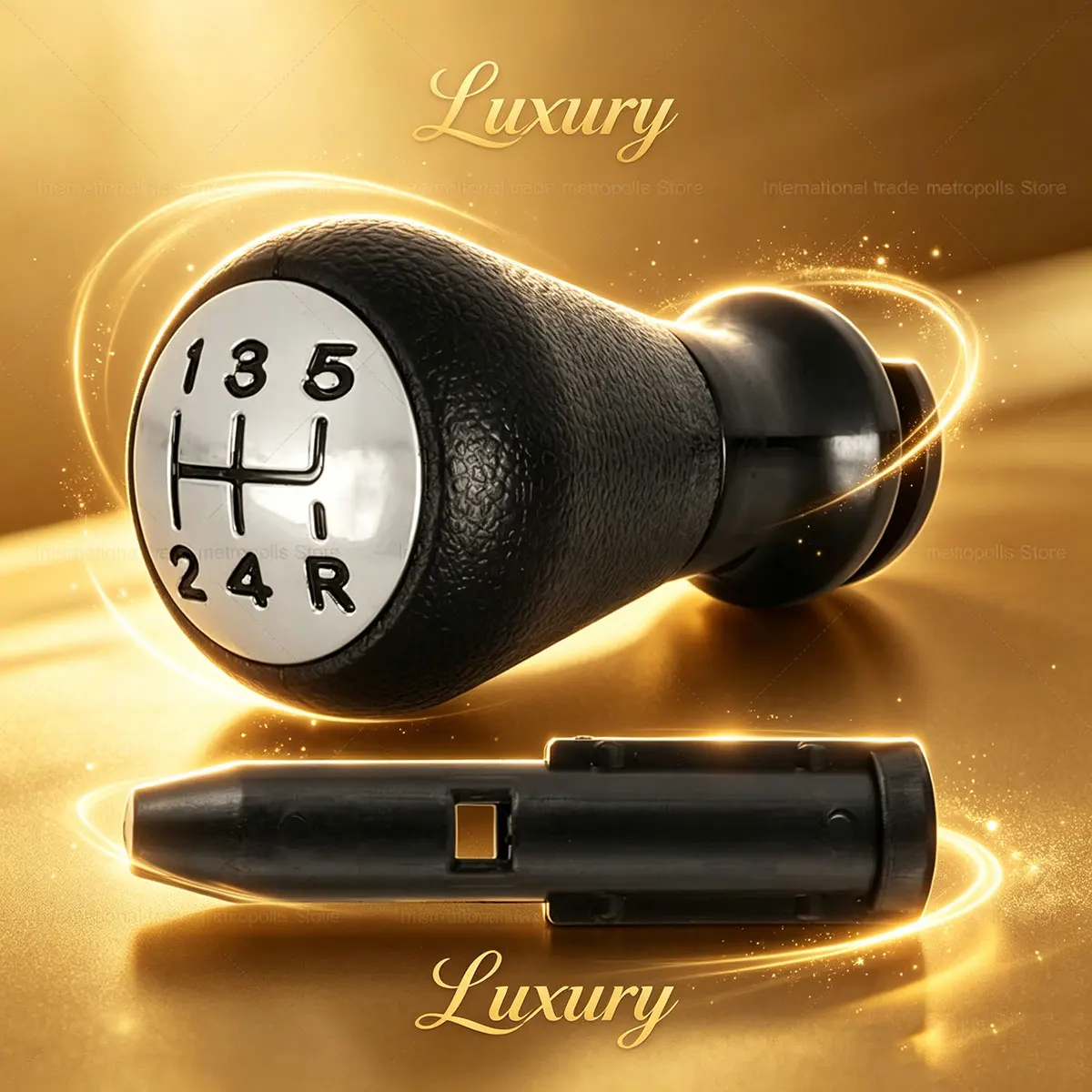 

5 Speed Manual Shift Knob Sleeve Adapter for Peugeot 106 206 306 406 806 107 207 307 | Gear Lever Cover