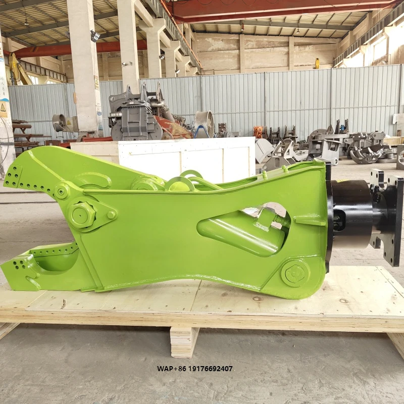 High Quality Hydraulic Eagle Shear Double Cylinder Hydraulic Lift with Gear & Motor for 5-8 Ton Excavators Cheap Price