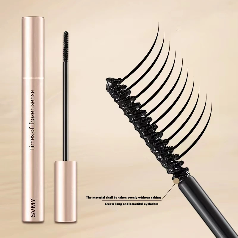 Ultra Long Lasting Mascara 4D Waterproof Mascara Liquid Fiber Mascara 360 Degree Spiral Brush Eyelashes Extension Makeup