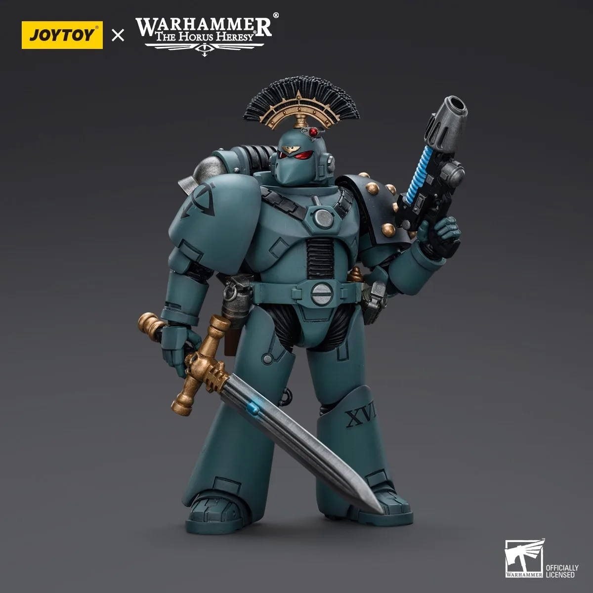 

JOYTOY Warhammer 1/18 Фигурки Сыны Гора MKVI Тактический отряд сержанта с силовым мечом Модель игрушки для мальчиков Подарки