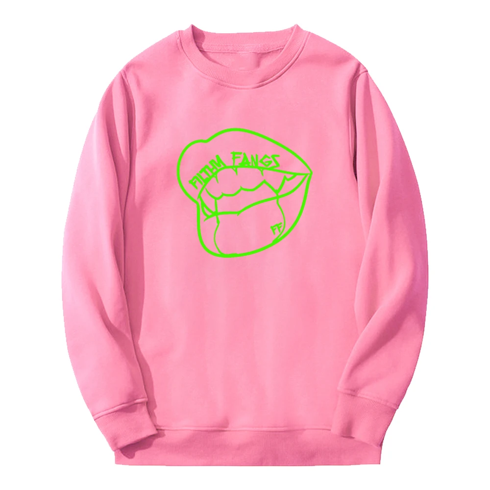 Bella Thorne Filthy Fangs Merch Sweatshirt Unisex Crewneck Long Sleeve Streetwear 2023 Casual Style Men Women's Clothes