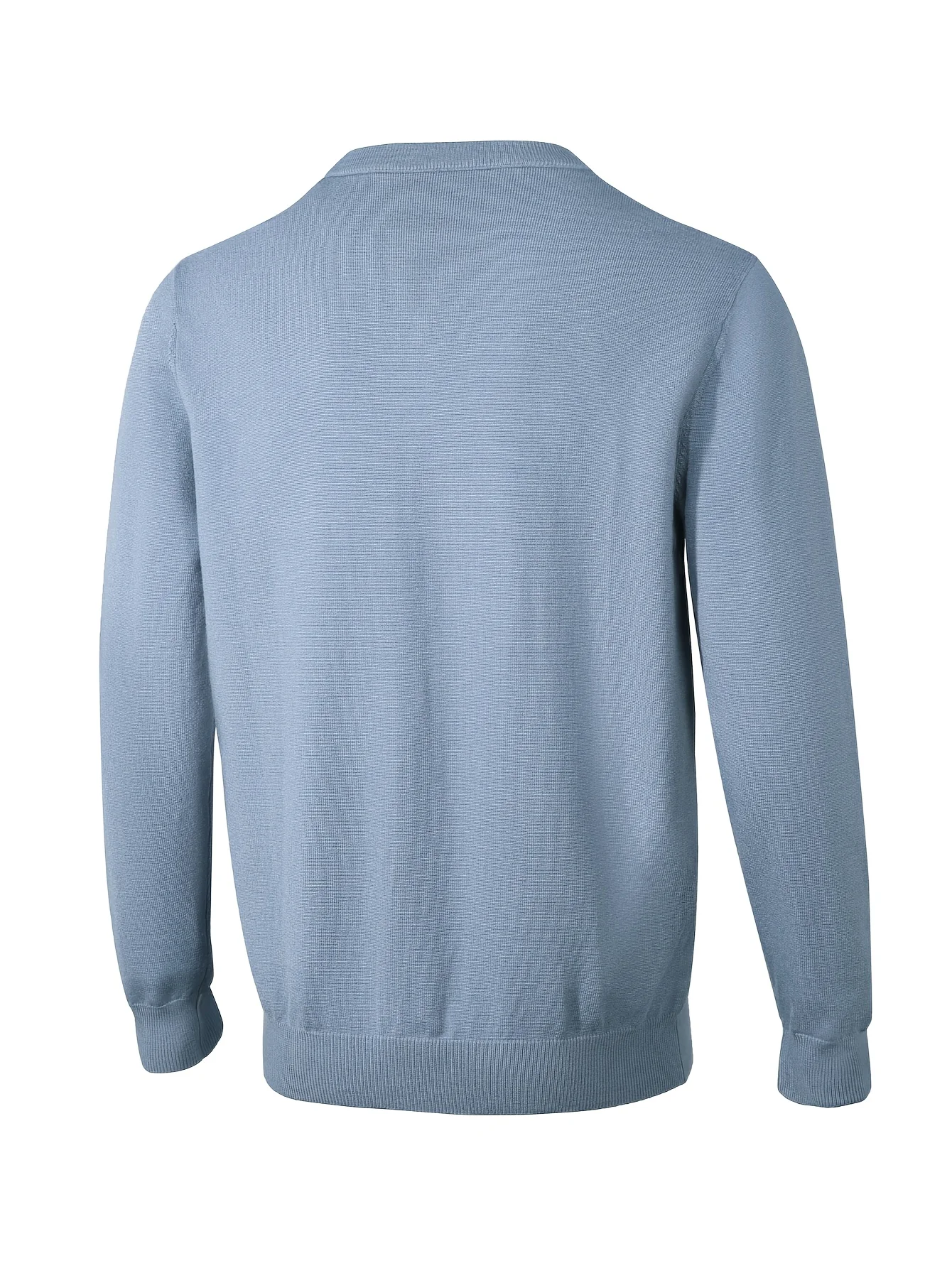 LVLAEA Jacquard a cuadros para hombre, ropa de calle de invierno y otoño, camisa de manga larga con cuello en V Y2K, Jersey de punto a la moda para hombre