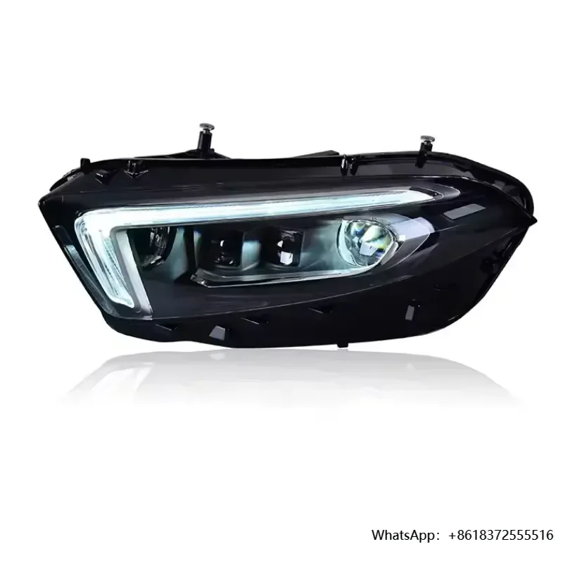 

X SJC For Mercedes Benz A-class W177 Headlights 2018-2022 Assembly Modification LED Headlamp Car Front Lights Auto Lighting Syst