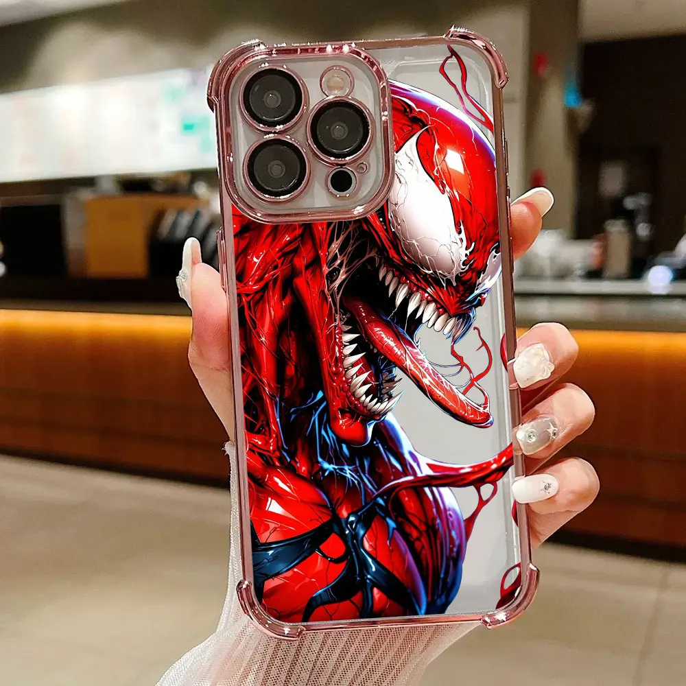 

Marvel Venom Cool Case For Xiaomi 17T Pro 15T 14T 15 14 13 Poco F5 F7 F8 Ultra M7 M8 X5 X6 X7 X8 Pro Max Shockproof Phone Cover