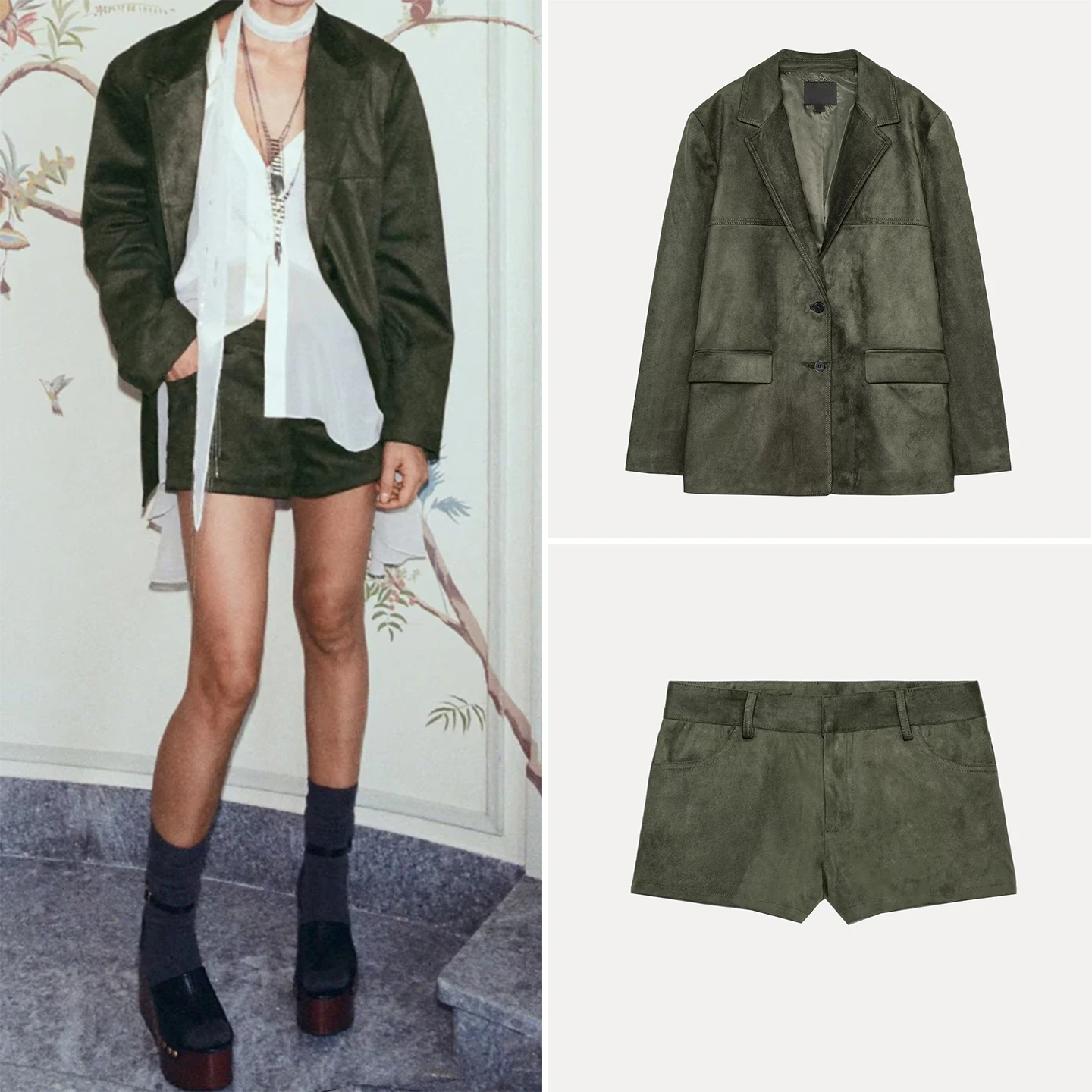 

Женский костюм Jaet And orts, комплект с высокой талией, брюки Long Sve Color Faionable, комплект из двух предметов для взрослых