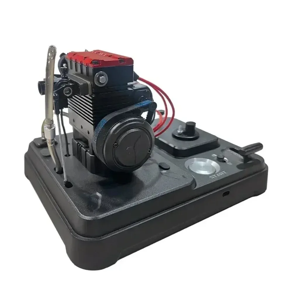 TOYAN FS-L200 Engine Model Toy Full Metal Hand-made Electric High-end Scientific Experiment Teaching Aids and Base Gift